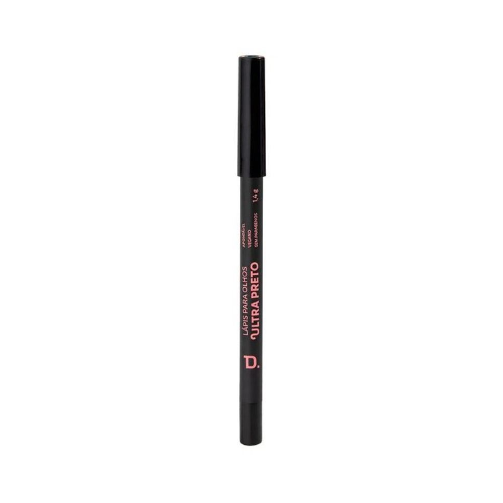 Lápis De Olho Apontável Ultra Preto Dailus - 1,4g
