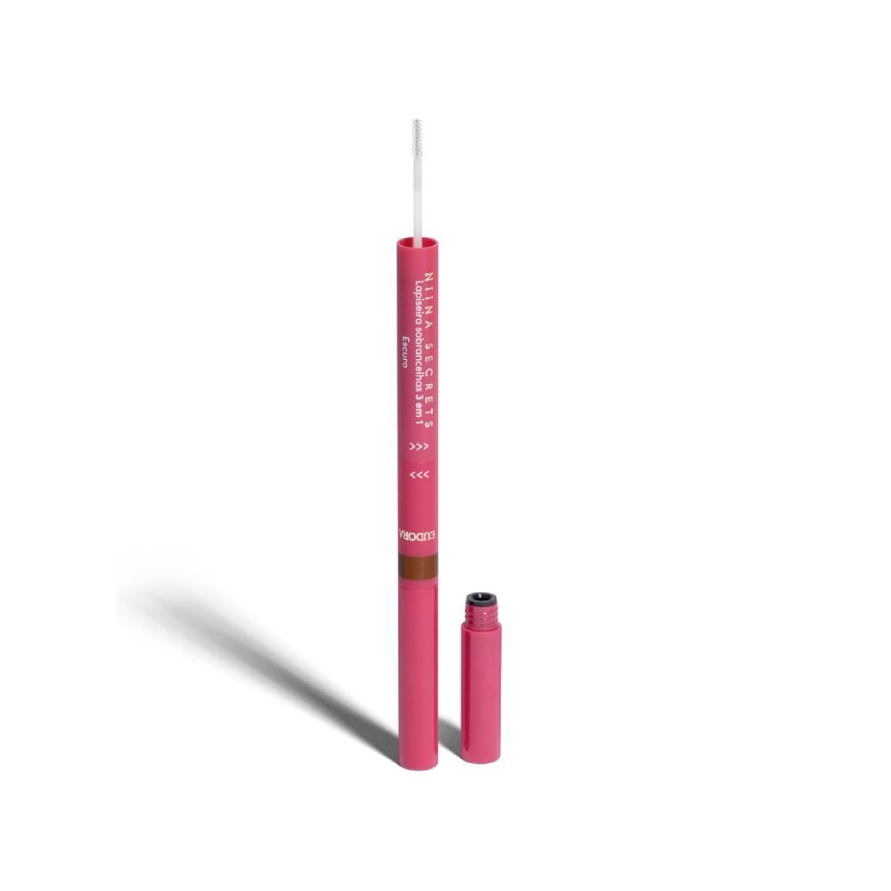 Lapiseira De Sobrancelha 3 Em 1 Niina Secrets 1,1G - Marrom Claro
