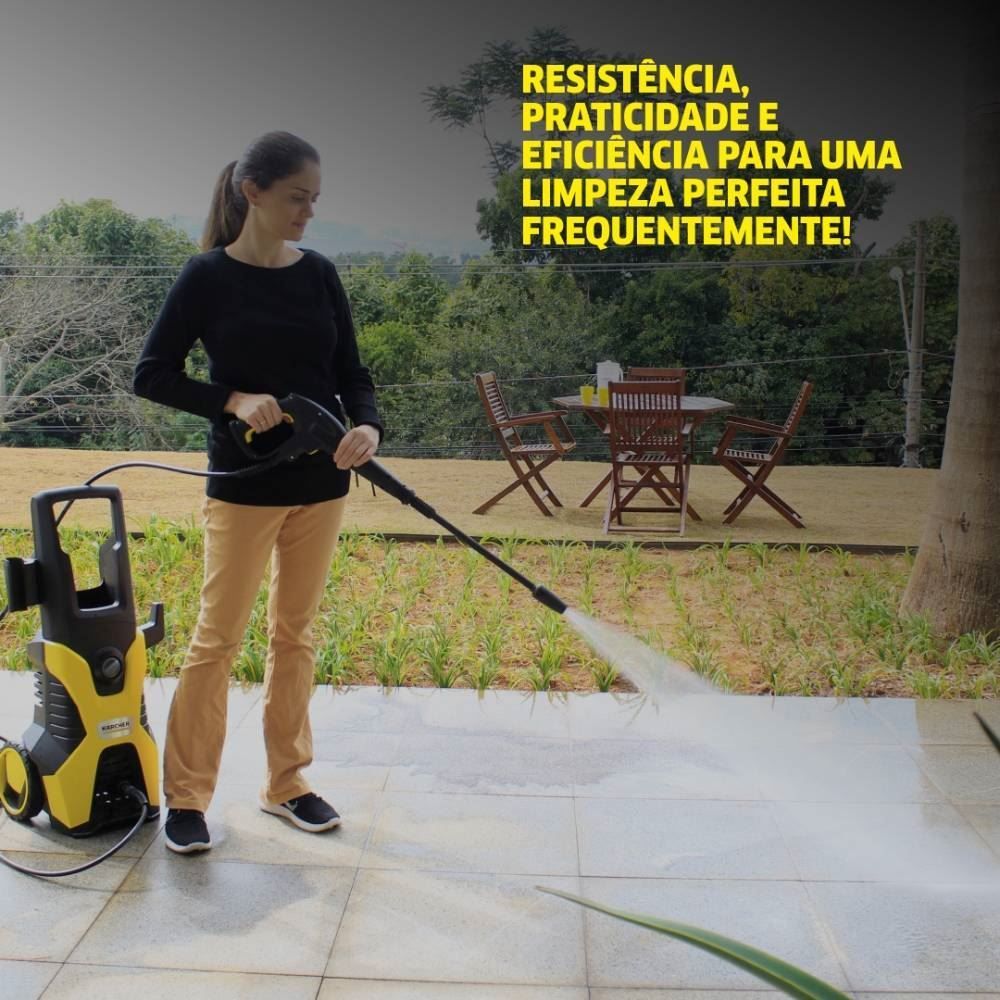 Lavadora de Alta Pressão Karcher K4 New Motor 1700w 1885psi