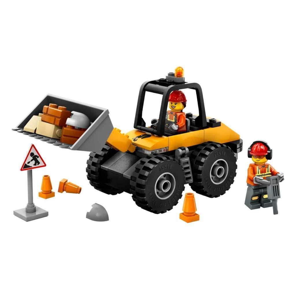 Lego City Carregadeira De Construção Amarela - 60450