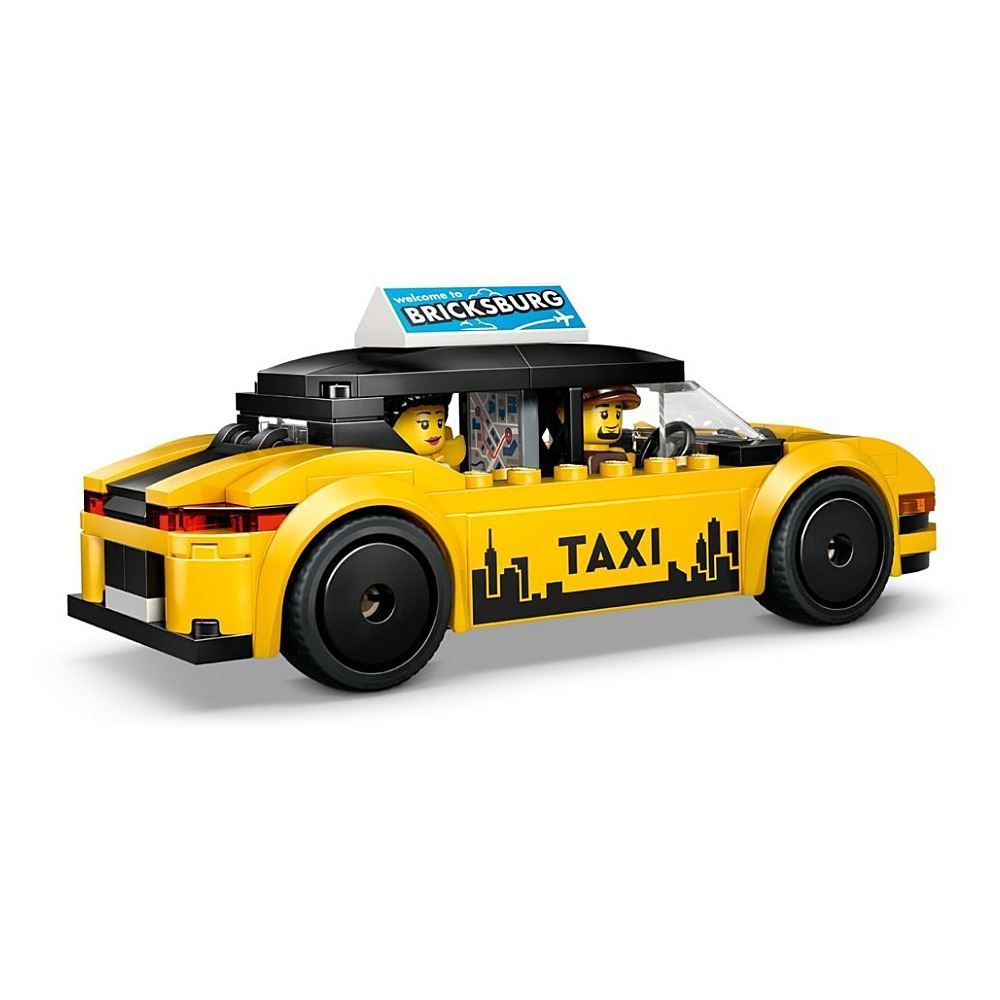 Lego City Táxi Amarelo - 122 peças