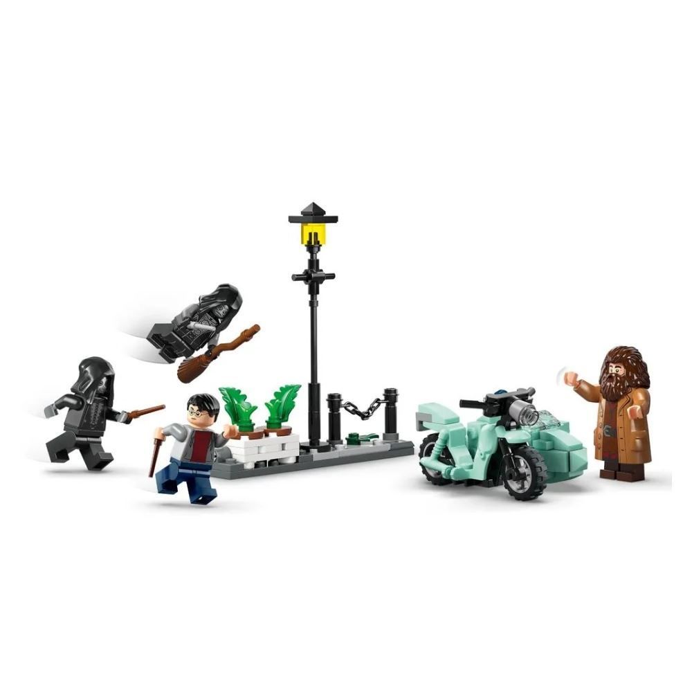 Lego Harry Potter Fuga da Rua dos Alfeneiros - 124 peças