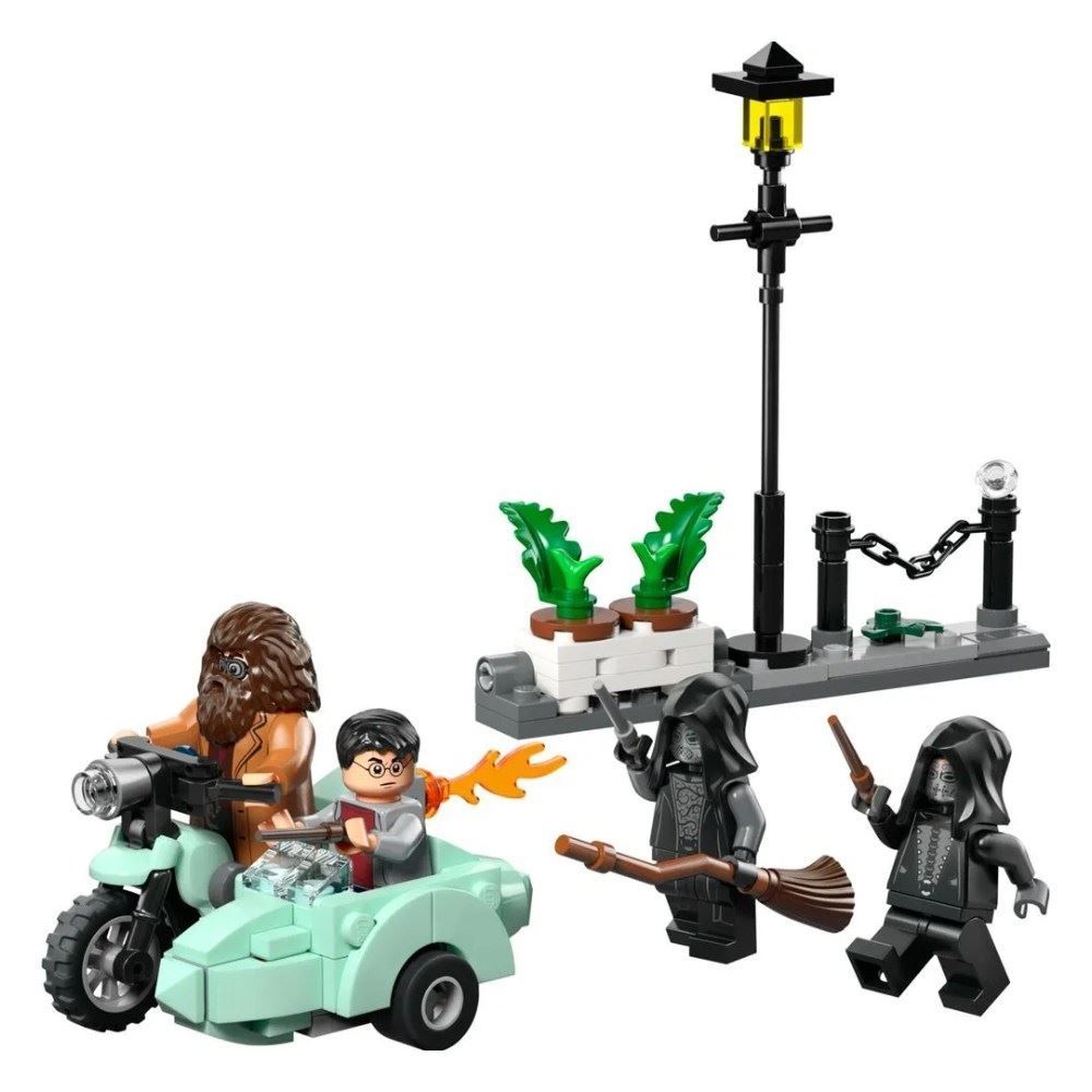 Lego Harry Potter Fuga da Rua dos Alfeneiros - 124 peças