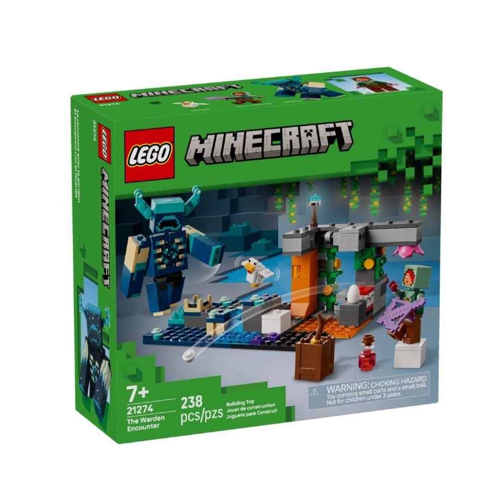 Lego Minecraft O Encontro Com Do Guardião - 21274