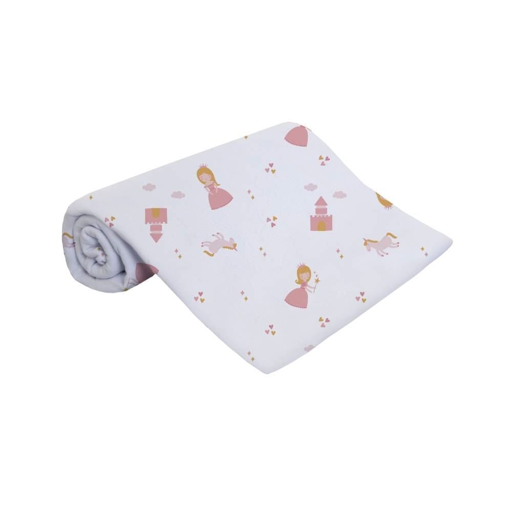 Lençol Infantil Avulso Para Berço Havan Baby - Princesa