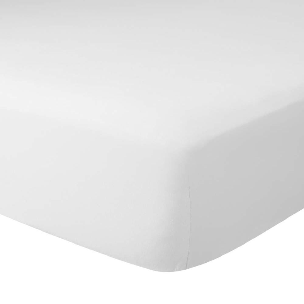 Lençol Queen Percal 100% Algodão Buona Fortuna - Branco