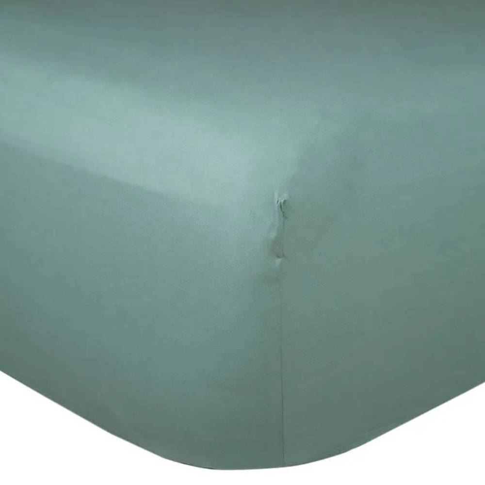 Lençol Queen Percal 100% Algodão Buona Fortuna - Verde Novo