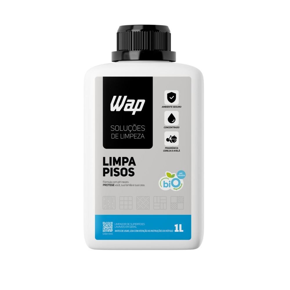 Limpador de Pisos e Superfícies Wap Limpa Pisos 1 Litro