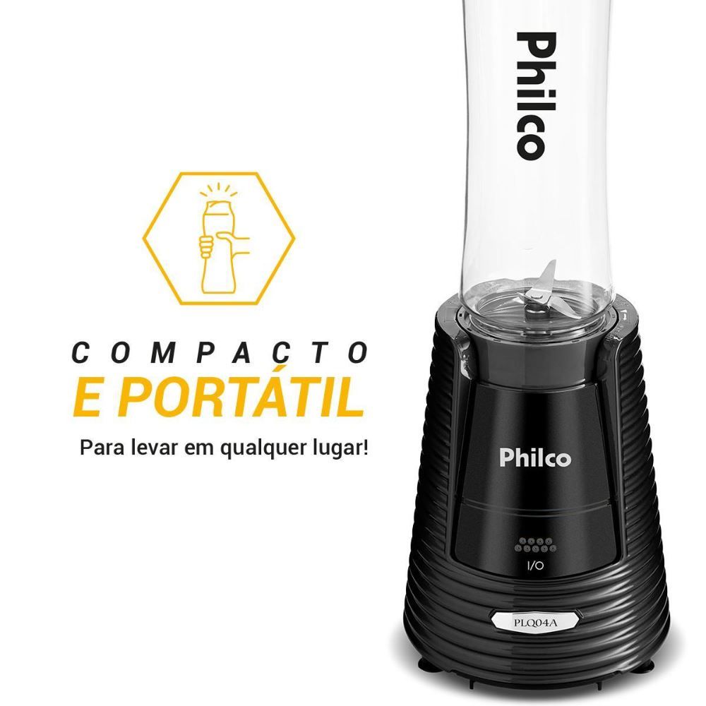 Liquidificador Philco Blender 2 Squeezes 400W PLQ04A