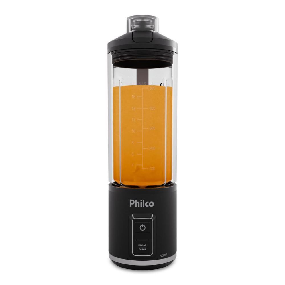 Liquidificador Portátil Philco 700Ml Sem Fio 120W Plq01a