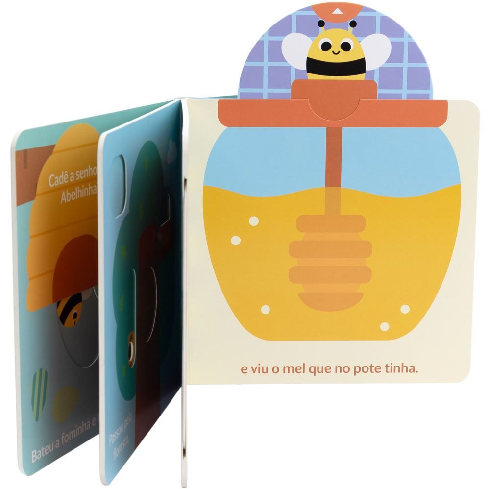 Livrinhos com Texturas Interativos Buba - CADE A SENHORA ABELHINHA