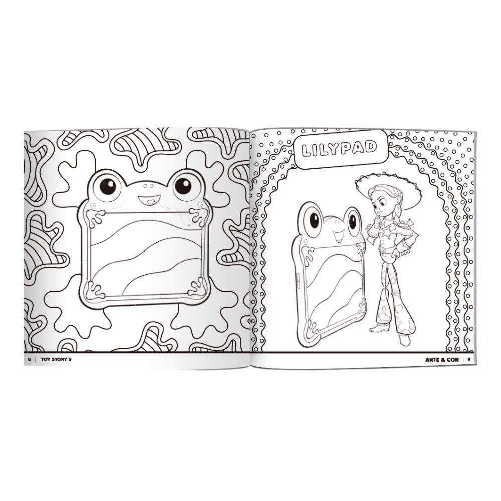 Livro Arte e Cor Toy Story 5 Culturama