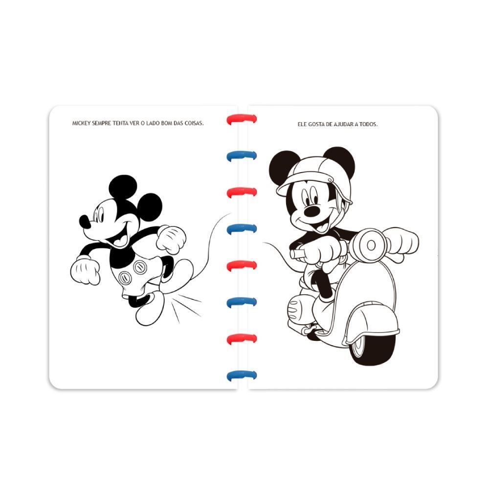 Livro para Ler e Colorir com Disco Disney Culturama