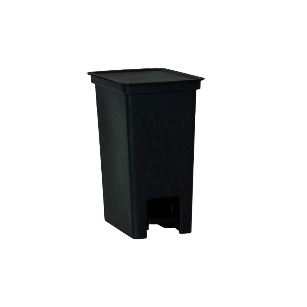 Lixeira Com Pedal Fly Paramount 10 Litros - Preto