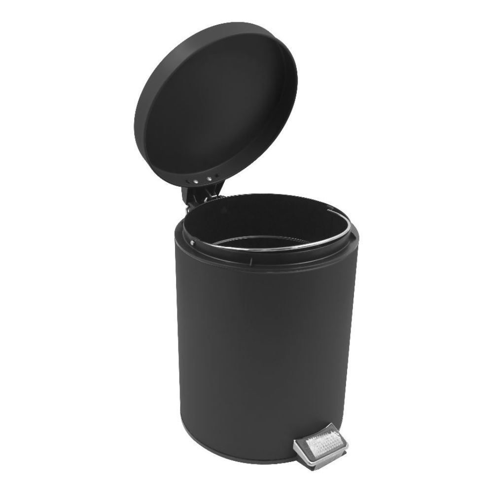 Lixeira com Pedal Viena Havan Casa 5 Litros - Preto