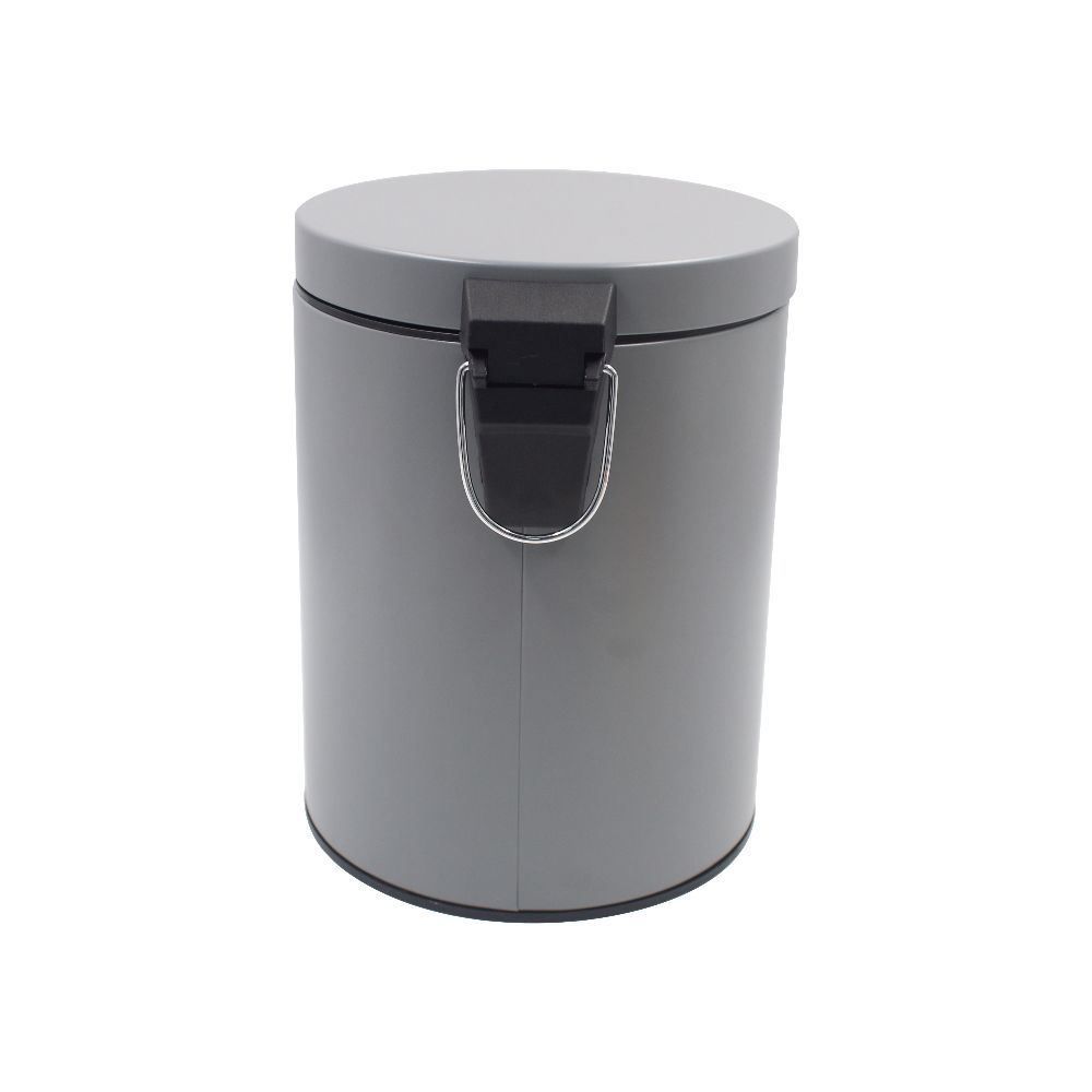 Lixeira com Pedal Viena Havan Casa 5 Litros - Cinza