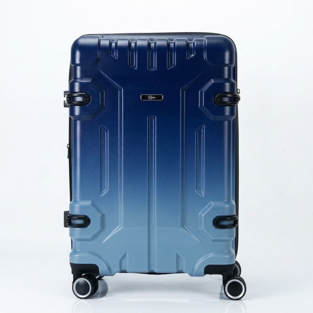 Mala de Viagem Grande Ml-99 Abs Della Import - Azul Metálico