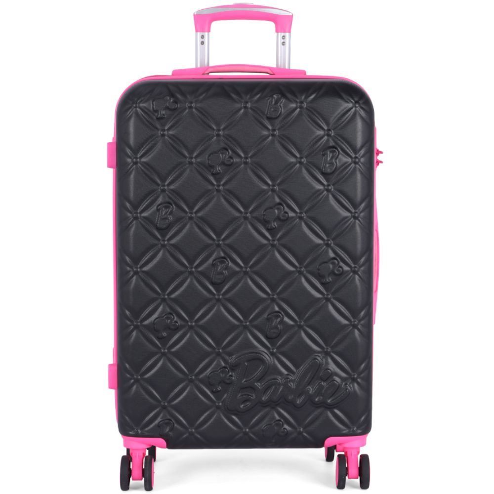 Mala De Viagem Média Abs 360° Barbie Luxcel - Preto