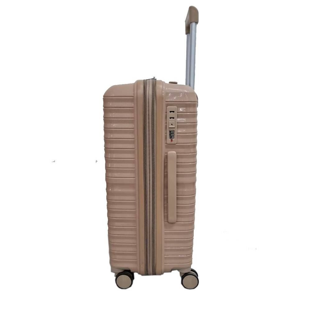 Mala De Viagem Pequena 360° Plattinum Tonin - Nude