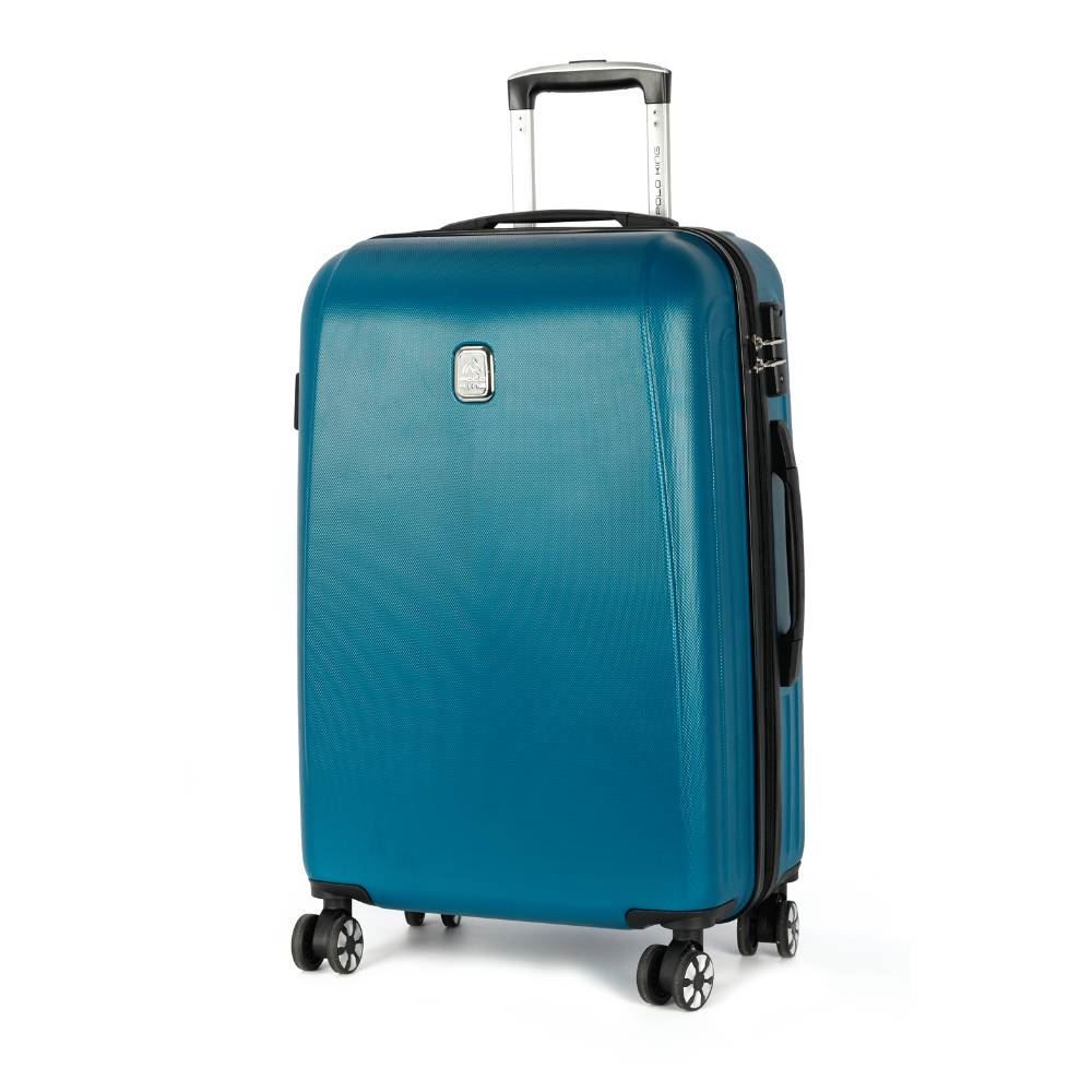 Mala Para Viagem De Bordo Abs 360° Geneva Polo King - Azul