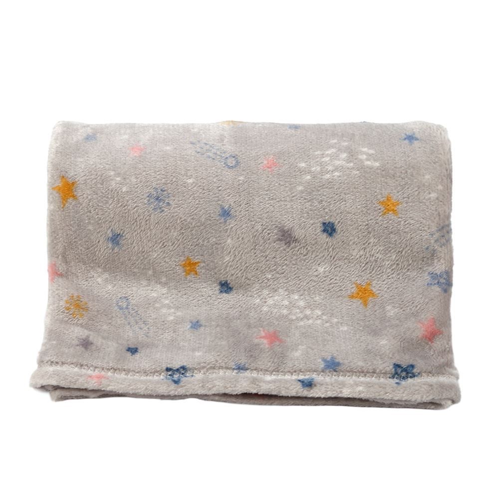 Manta Infantil 100% Poliéster Encantos Havan Kids - Aster Star Cinza