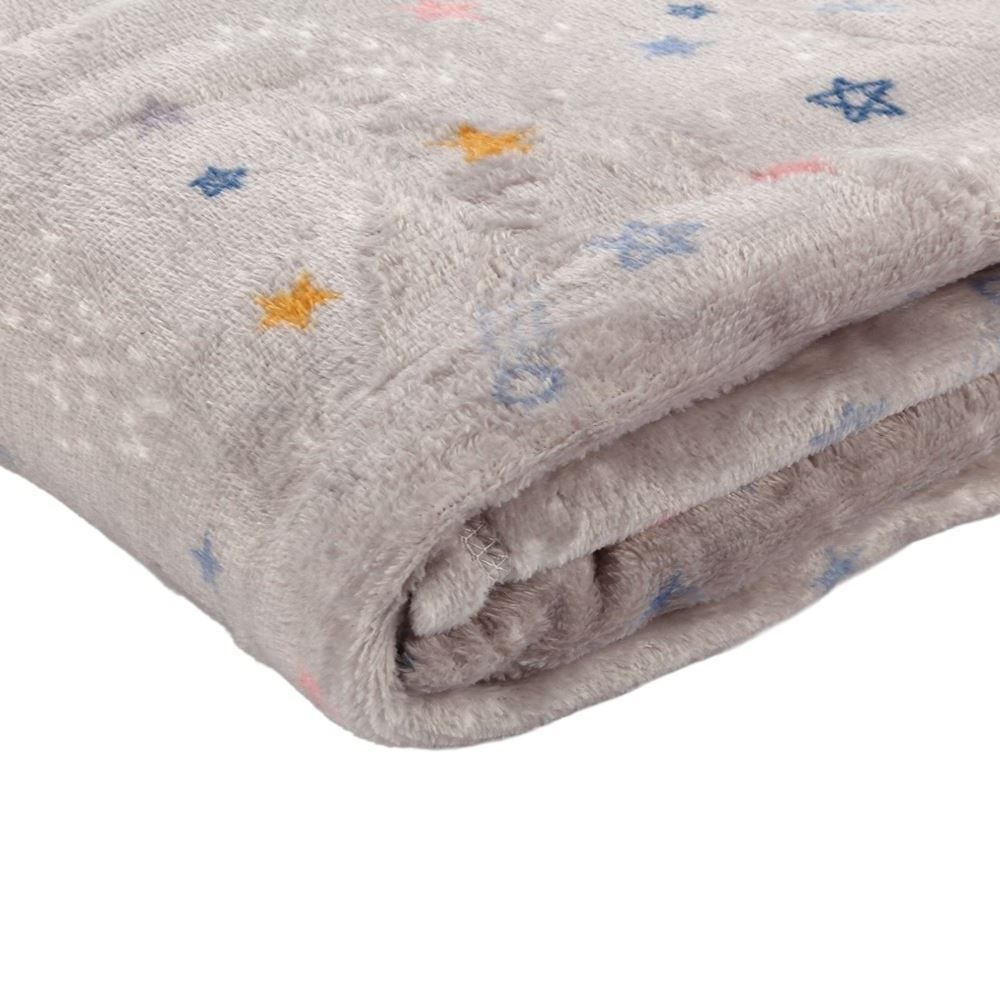 Manta Infantil Encantos Havan Kids - Aster Star Cinza