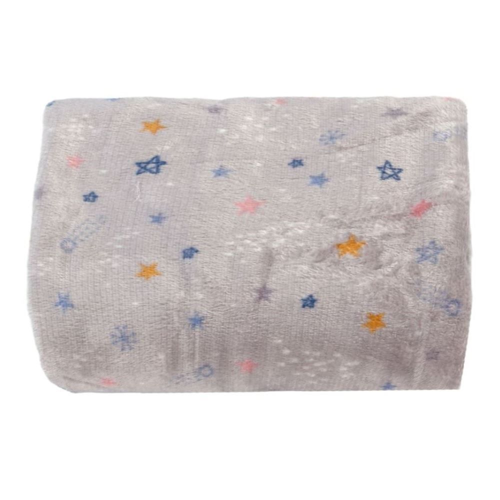 Manta Infantil Encantos Havan Kids - Aster Star Cinza