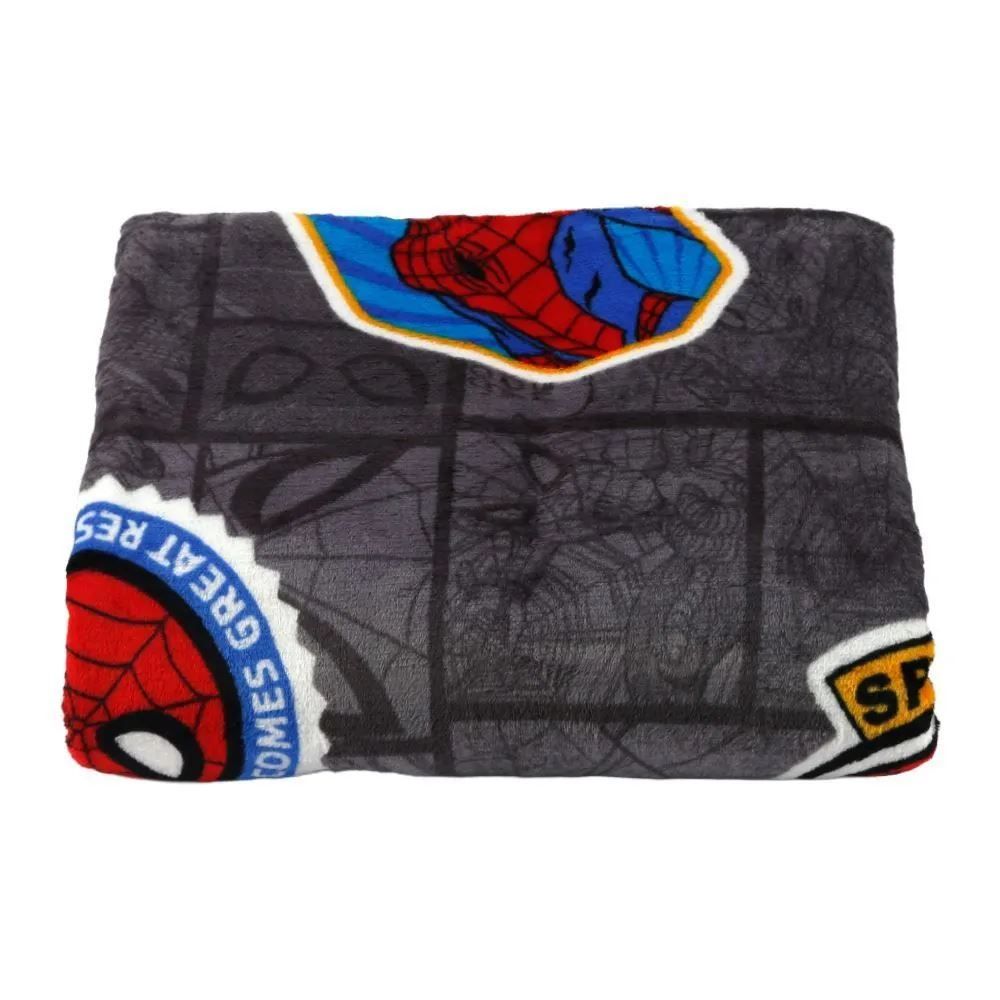 Manta Infantil Flannel 1,05M X 1,50M Disney - Spider Mini Stickers