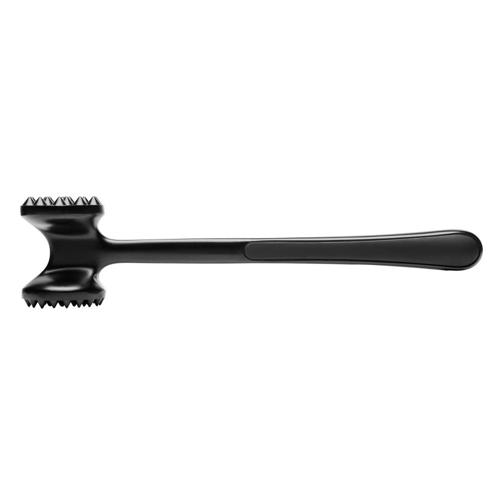 Martelo Amaciador De Carne Chef Pro Preto Wolff 22,5Cm