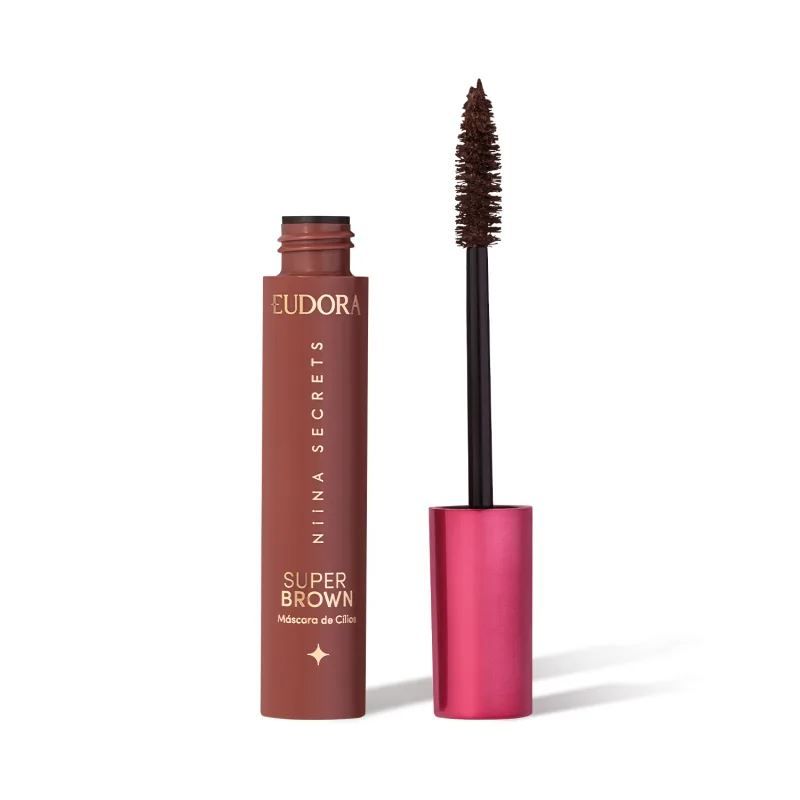 Máscara De Cílios Marrom Eudora Niina Secrets Neutrals 10G
