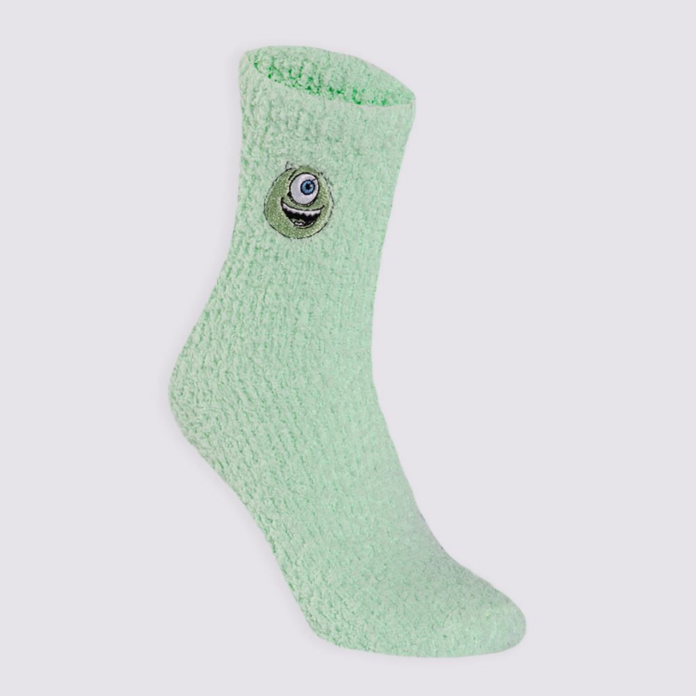 Meia Cano Longo Mike Wazowski Monstros S.A Disney - VERDE 34/38