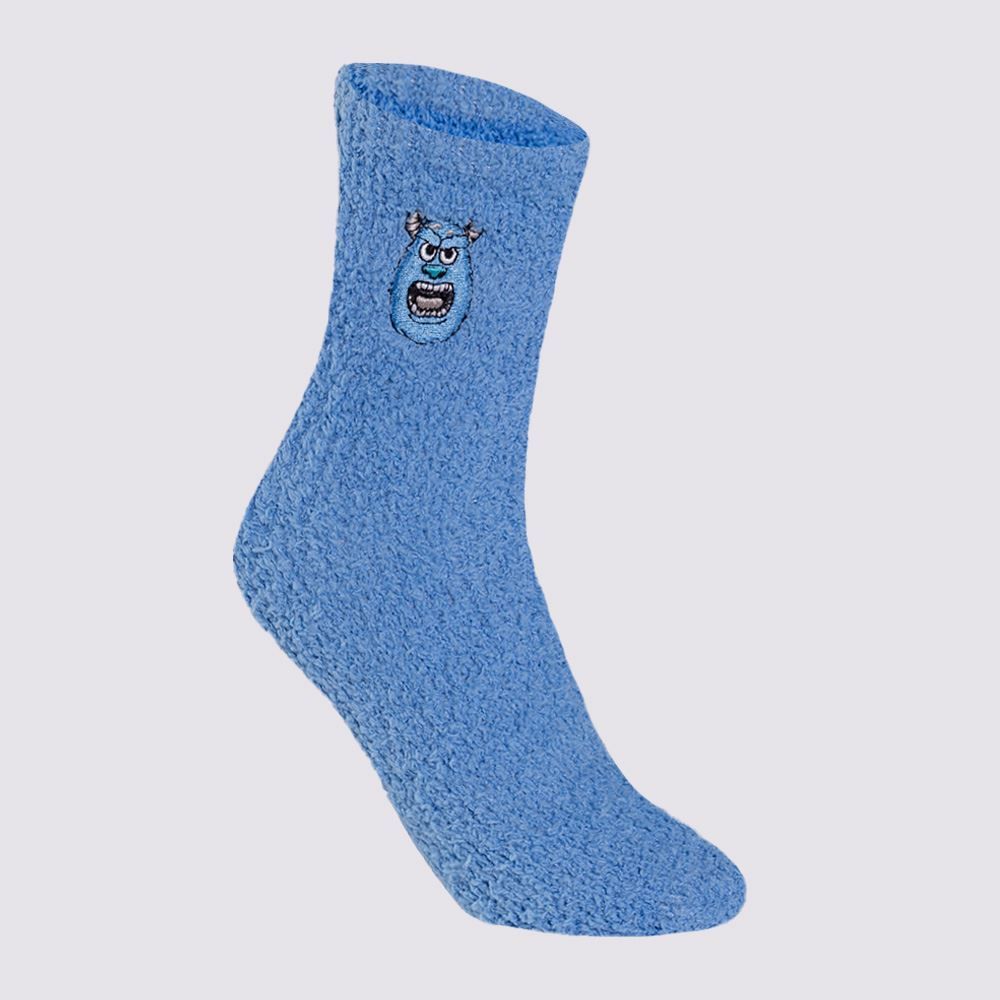 Meia Cano Longo Sulley Monstros S.A Disney - AZUL 34/38