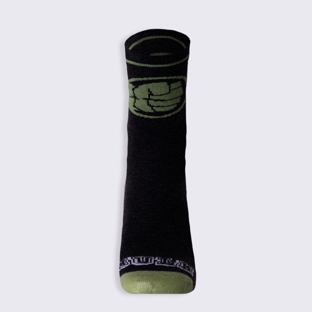 Meia Infantil Cano Longo Hulk Marvel