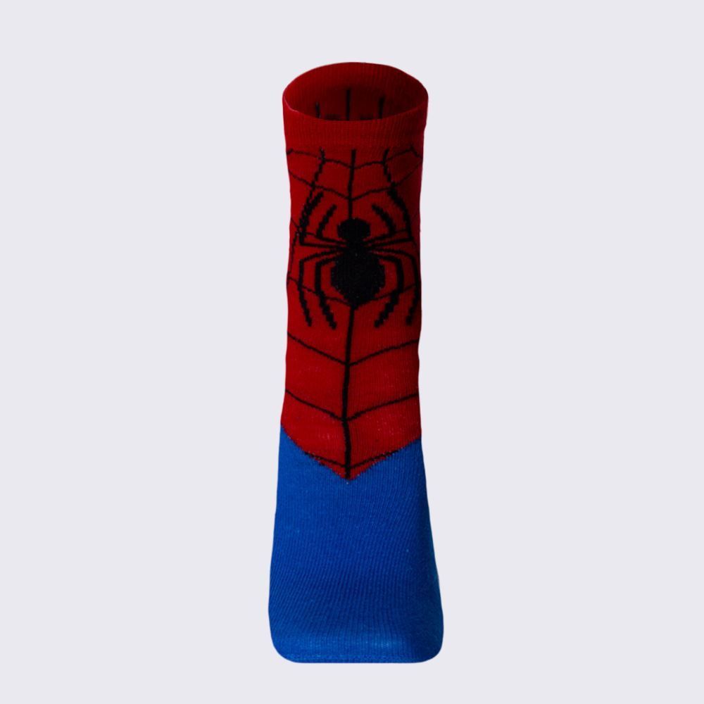 Meia Infantil Cano Longo Homem Aranha Marvel
