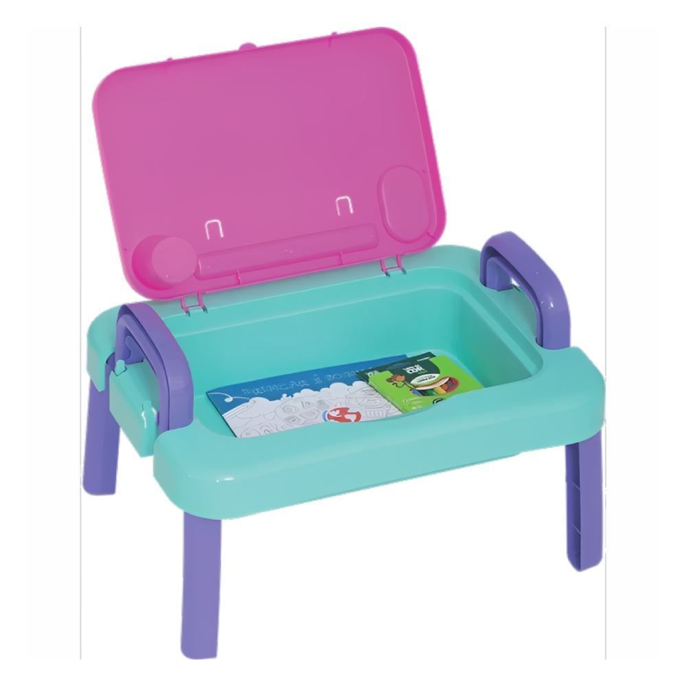 Mesinha de Desenho Infantil Didática Charmosa Mercotoys - 438	