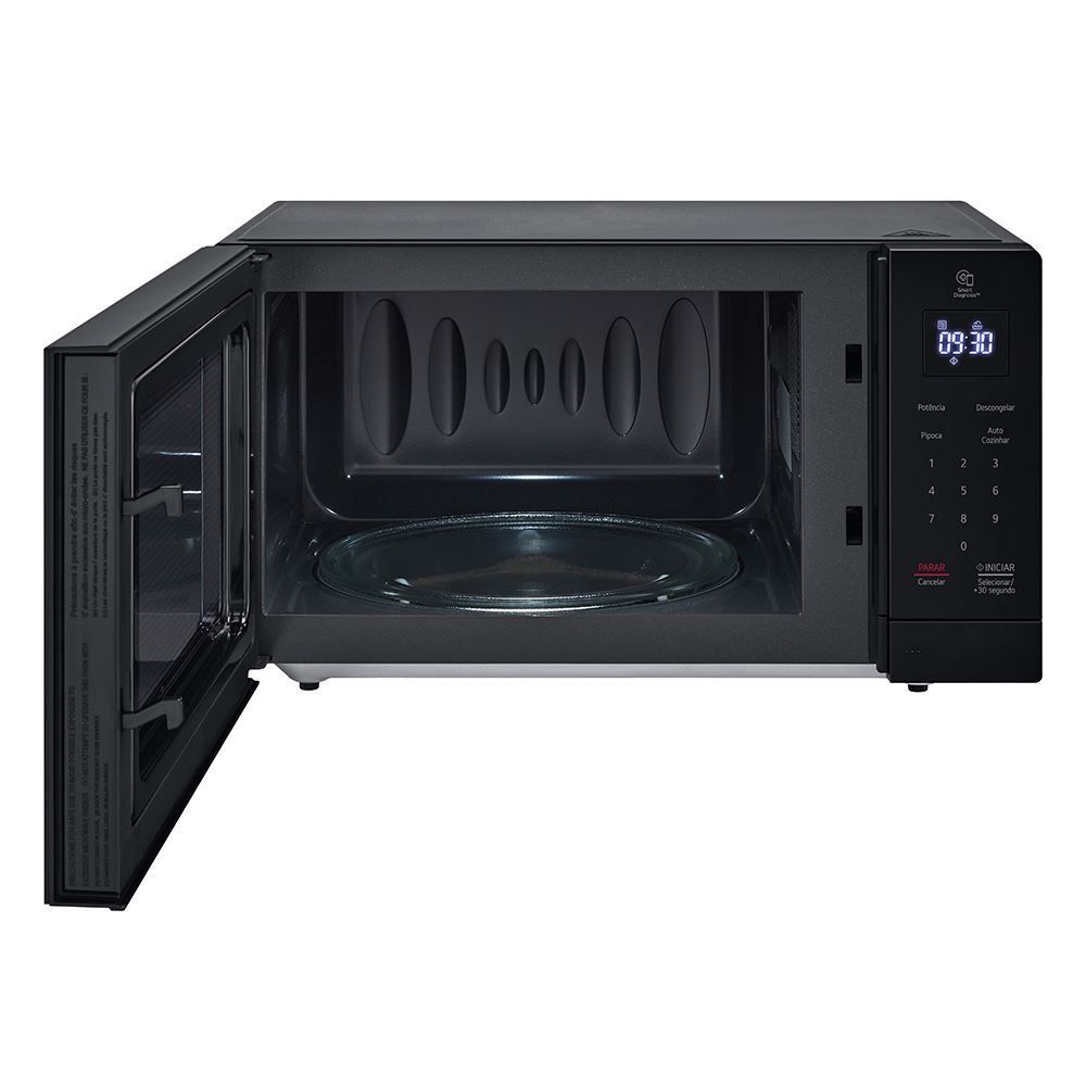 Micro-ondas LG 30 Litros de Bancada NeoChef Limpa Fácil MS3033DS