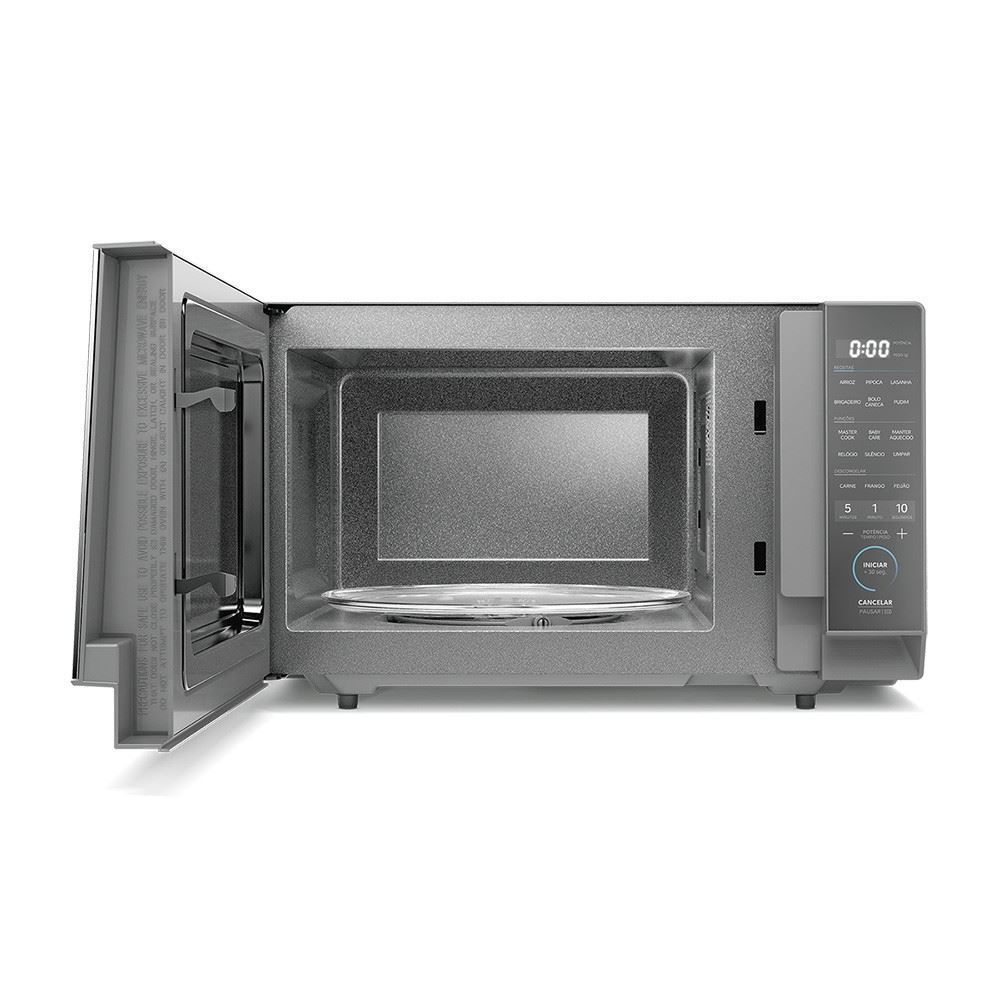 Micro-ondas Midea 35 Litros Prata Porta Espelhada MasterCook