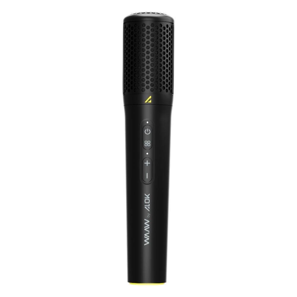 Microfone Wireless Bivolt Waaw Vocal 100 Pro Recarregável