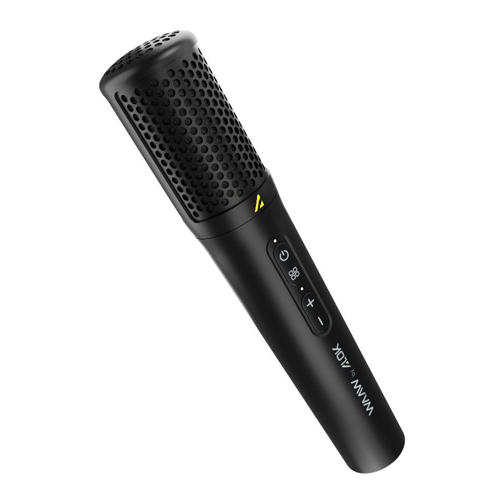Microfone Wireless Bivolt Waaw Vocal 100 Pro Recarregável