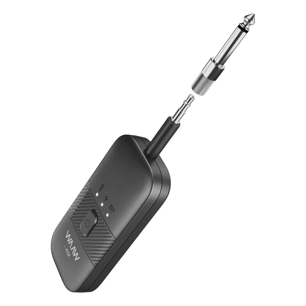 Microfone Wireless Bivolt Waaw Vocal 100 Pro Recarregável