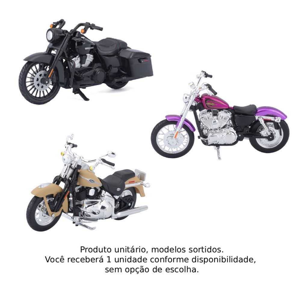 Mini Motocicleta Harley Davidson 1:18 Maisto - Sortido