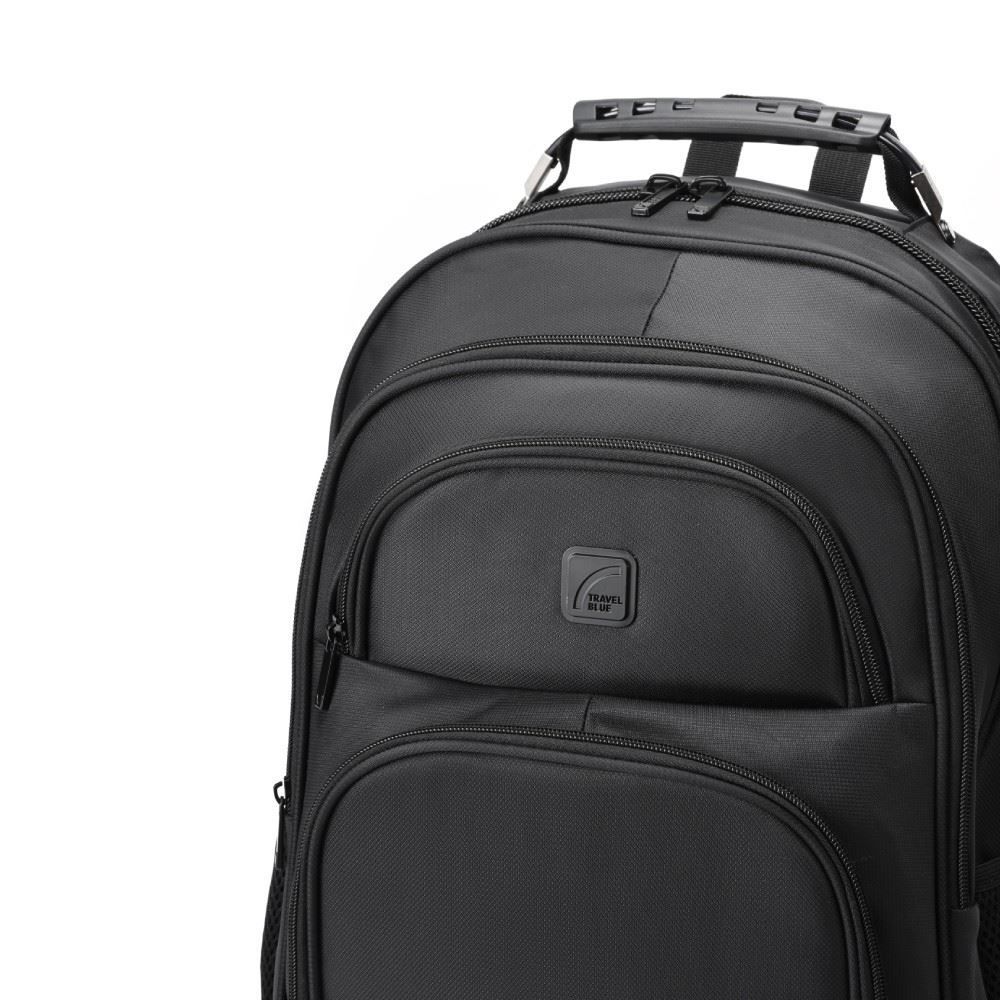 Mochila Executiva Copenhagen Preta Travel Blue - 3190