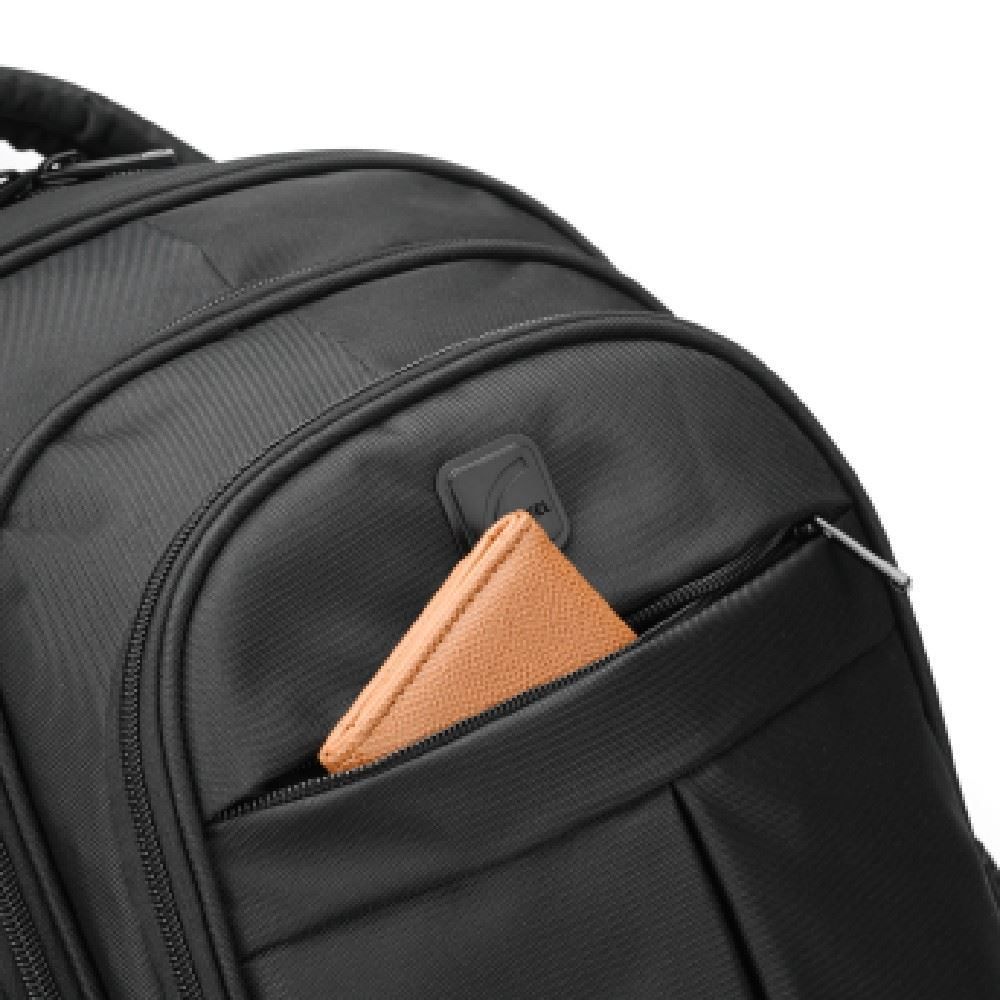 Mochila Executiva Milan Preta Travel Blue