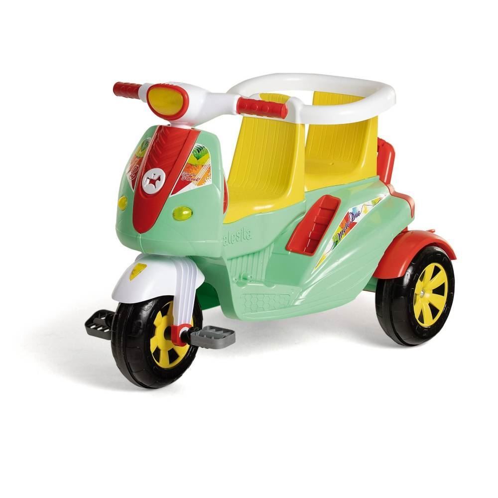 Motoca Duo Color 2 Lugares Calesita - 1038