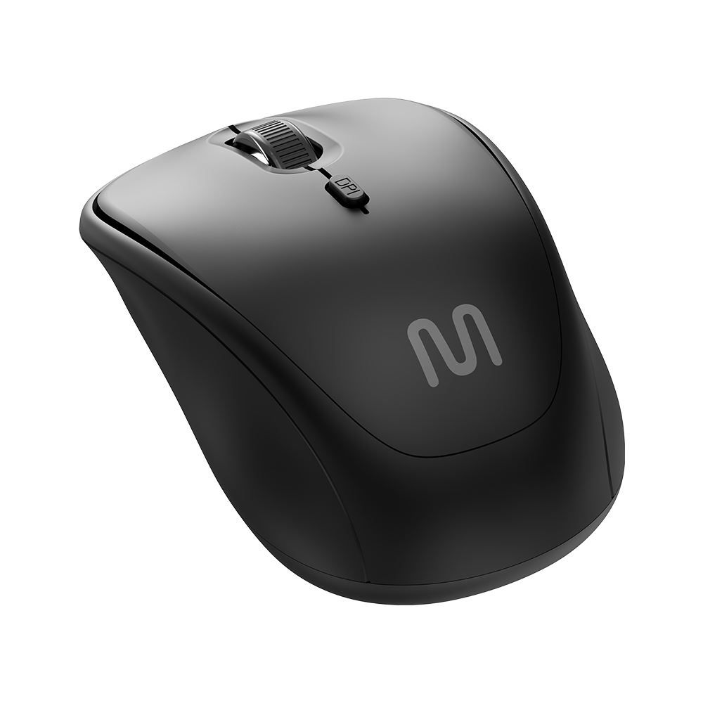 Mouse Bluetooth Silencioso Multi Dpi 1600  Ajustável com Pilha Inclusa
