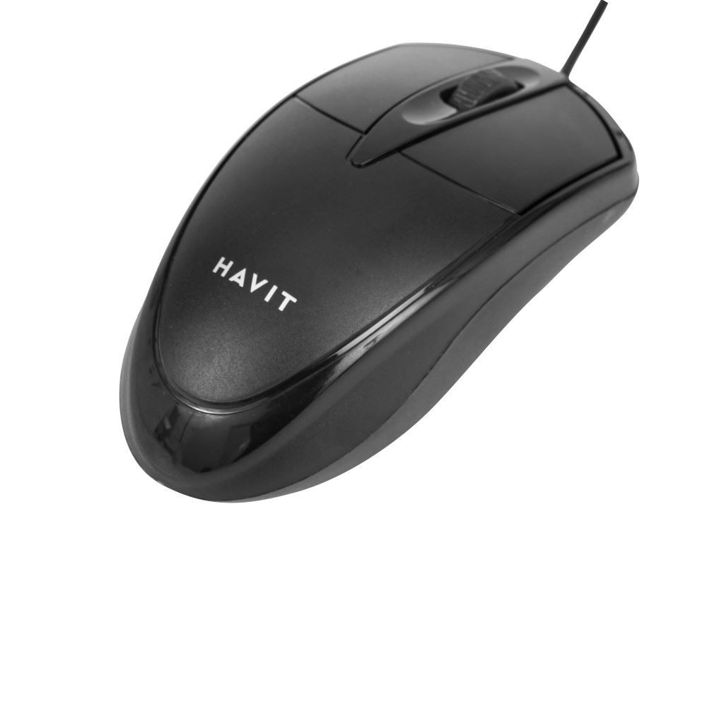 Mouse com Fio Havit Usb Gt-Ms4217 - Preto