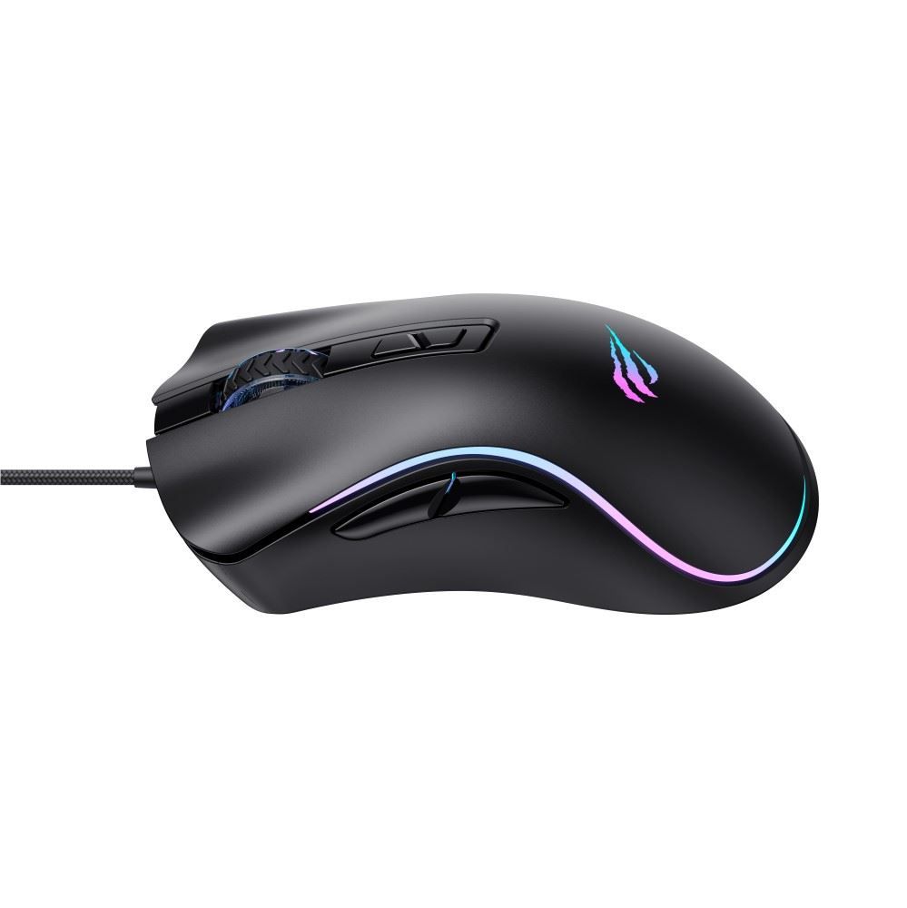 Mouse Gamer com Fio Usb Havit Ms1002se2 - Preto
