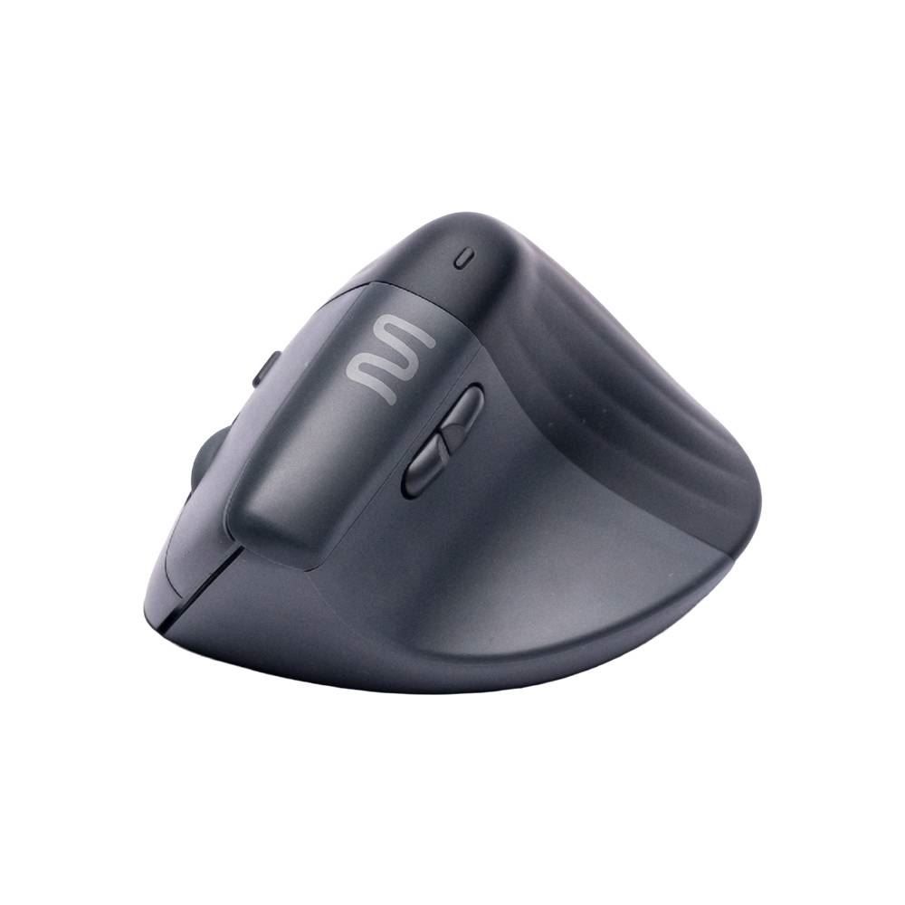 Mouse Sem Fio Multi Vertical Ergonômico Emborrachado