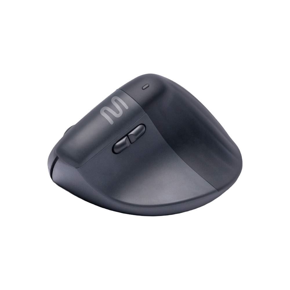 Mouse Sem Fio Multi Vertical Ergonômico Emborrachado
