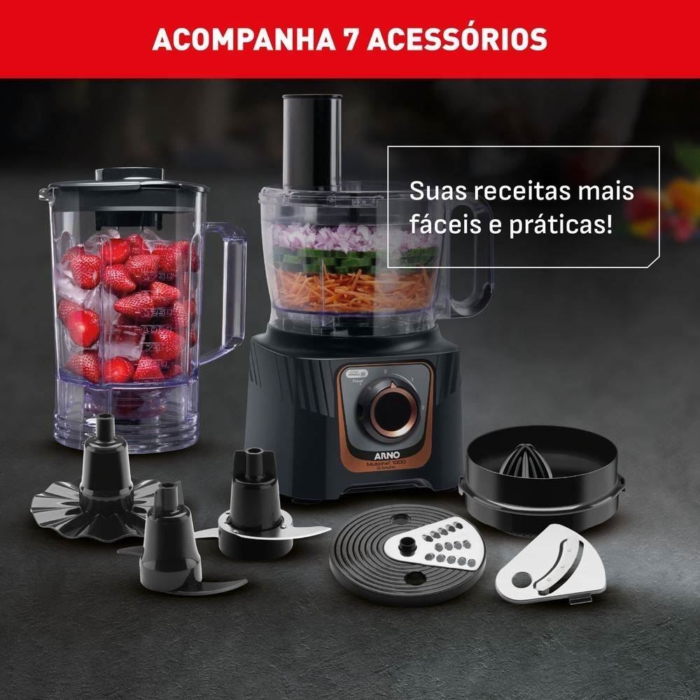 Multiprocessador Arno 1000W 24 Funções MP72